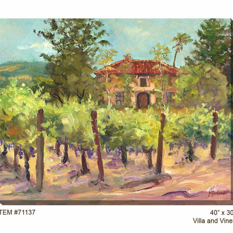 Outdoor Decor * Wholesale West Of The Wind Villa And Vines Outdoor Art