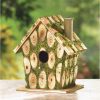 Outdoor Decor * Coupon Verdugo Gift Company Moss-Edged Birdhouse