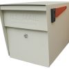 Mailboxes * Deals Epoch Design Llc Mail Boss Locking Security Mailbox, White