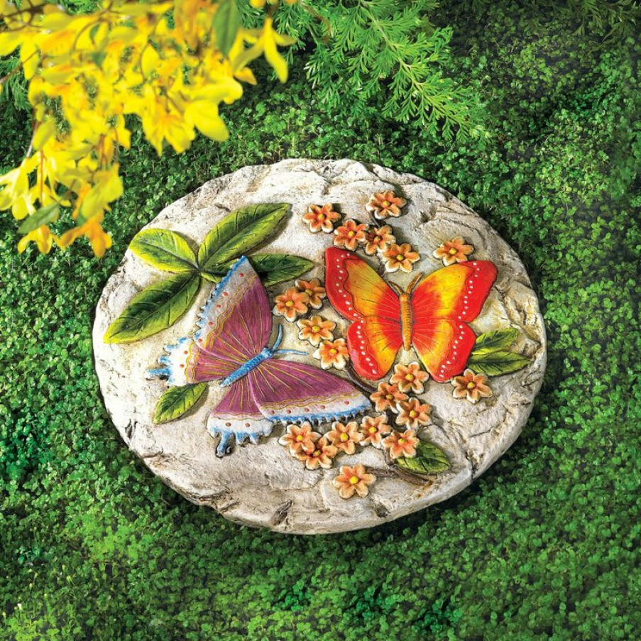 Outdoor Decor * Outlet Summerfield Terrace Butterfly Stepping Stone