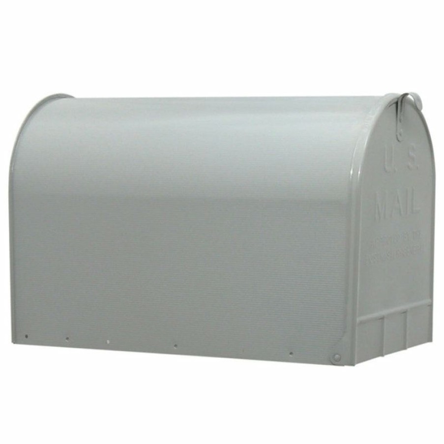 Mailboxes * Top 10 Solar Group Gibraltar St200000 Jumbo Size Mailbox, Silver Gray