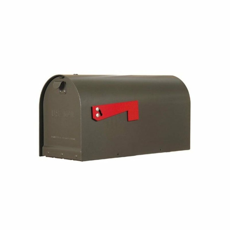 Mailboxes * Best Sale Special Lite Products Company Titan Aluminum Curbside Mailbox, Verde Green