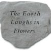 Outdoor Decor * Outlet Kay Berry Inc "The Earth Laughs In Flowers" Garden Stone