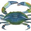 Outdoor Decor * Cheapest Next Innovations Wall Art Medium Blue Crab