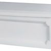 Mailboxes * Flash Sale Solar Group Gibraltar Wmh00W04 Windsor Horizontal Wall Mount Mailbox, White