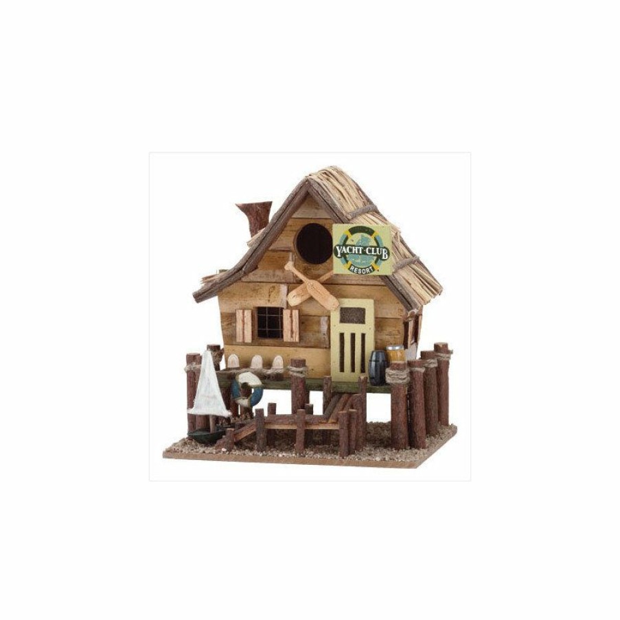 Outdoor Decor * Best Sale Verdugo Gift Company Yacht Club Birdhouse