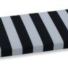 Outdoor Decor * Budget Pillow Perfect Inc Outdoor/Indoor Cabana Stripe Black Bench Cushion