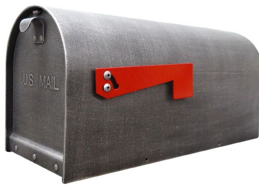 Mailboxes * Deals Special Lite Products Company Titan Steel Curbside Mailbox, Swedish Silver