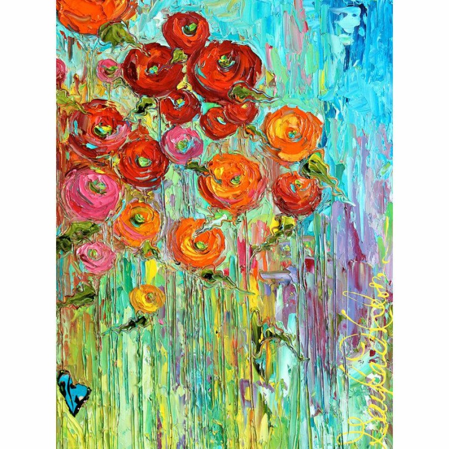 Outdoor Decor * Hot Sale West Of The Wind Poppies #6 Outdoor Art