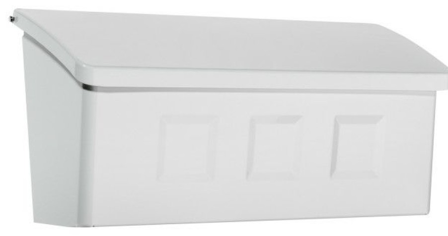 Mailboxes * Hot Sale Architectural Mailboxes 2689 Wayland Wall Mounted Mailbox White