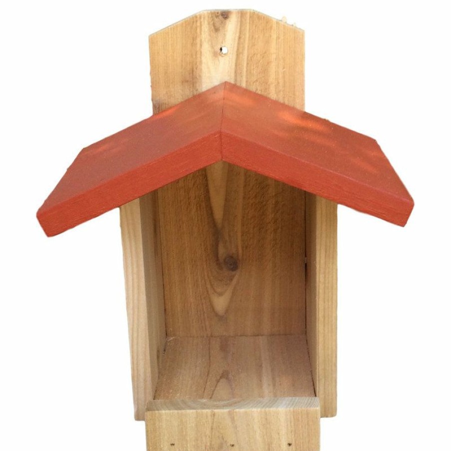 Outdoor Decor * Flash Sale Natures Nests Dove/Robin/Cardinal House, Red