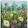 Outdoor Decor * Wholesale West Of The Wind Daisy Day Outdoor Art, 24 24