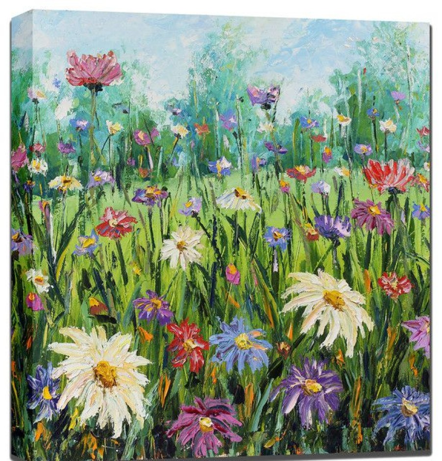 Outdoor Decor * Wholesale West Of The Wind Daisy Day Outdoor Art, 24 24