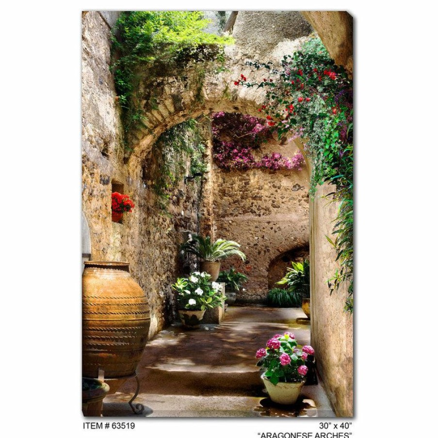 Outdoor Decor * Outlet West Of The Wind Aragonese Arches Outdoor Art