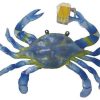 Outdoor Decor * Brand New Maryland Blue Crab With Frosty Beer Haitian Metal Art Wall Decor