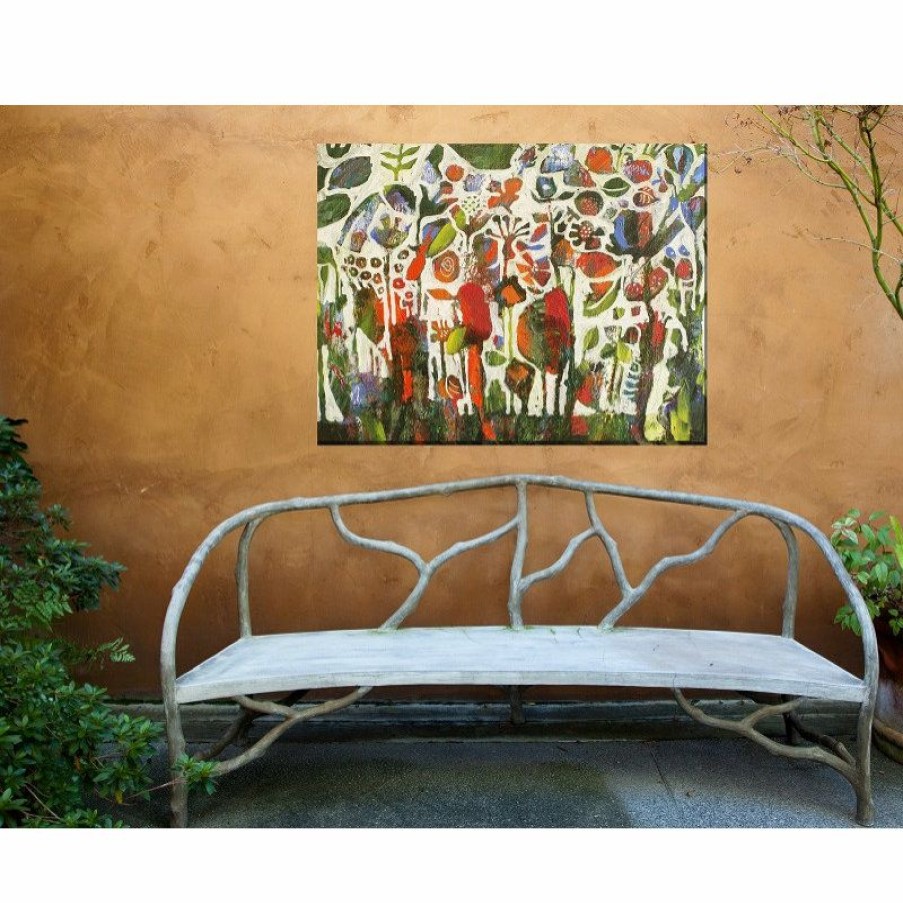 Outdoor Decor * Budget West Of The Wind Outdoor Art Dancing Garden Outdoor Art 40X30