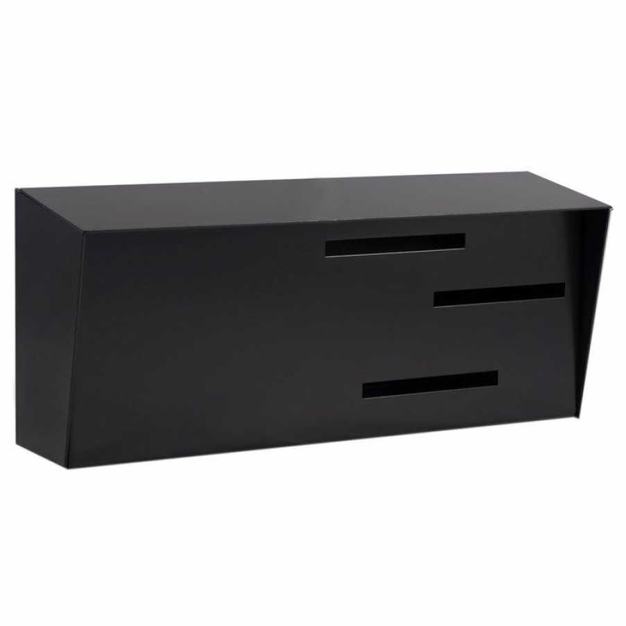 Mailboxes * Best Sale Mid-Century Modern Mailbox, Black