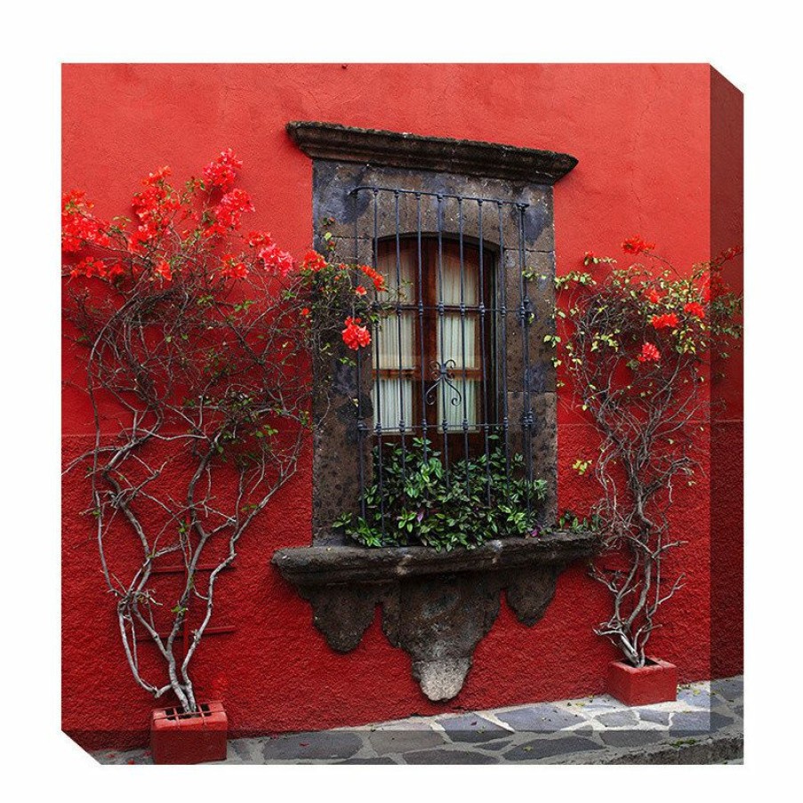 Outdoor Decor * Best Reviews Of West Of The Wind Roses In Red Outdoor Art