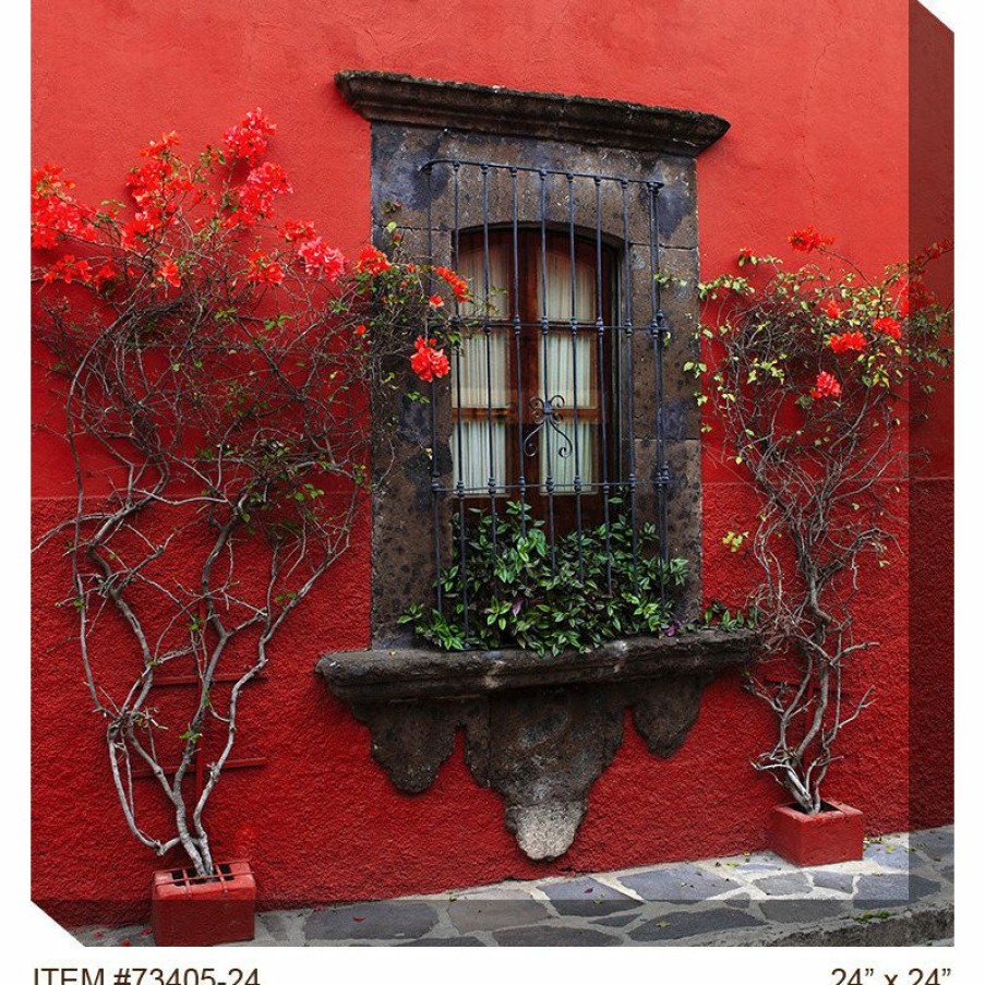 Outdoor Decor * Best Reviews Of West Of The Wind Roses In Red Outdoor Art