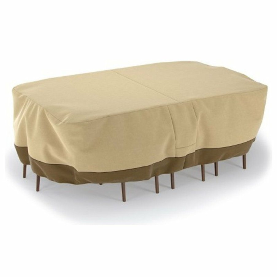 Outdoor Furniture * Coupon Dura Covers Fade Proof Rectangular Oval Heavy Duty Patio Table And Chair Set Cover Xl