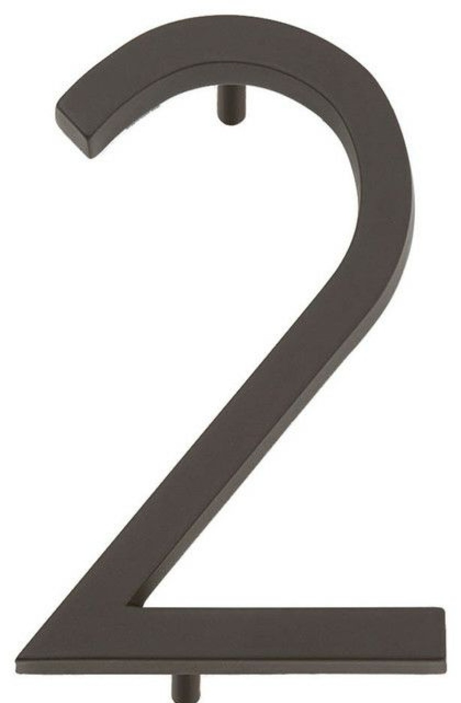 House Numbers * Deals Atlas Homewares Avalon House Number, Aged Bronze, 2