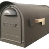 Mailboxes * Best Deal Special Lite Products Company Classic Curbside Mailbox, Mocha