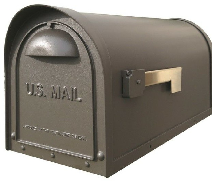 Mailboxes * Best Deal Special Lite Products Company Classic Curbside Mailbox, Mocha