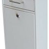 Mailboxes * Deals Prime Mailboxes Mail Boss Epoch Wall Mount Locking Security Drop Box, White