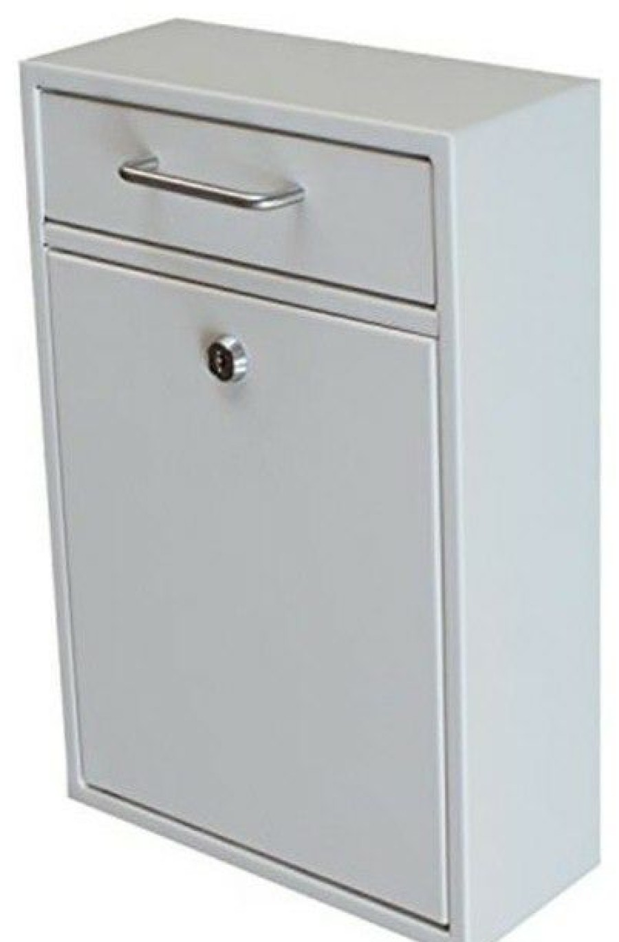 Mailboxes * Deals Prime Mailboxes Mail Boss Epoch Wall Mount Locking Security Drop Box, White