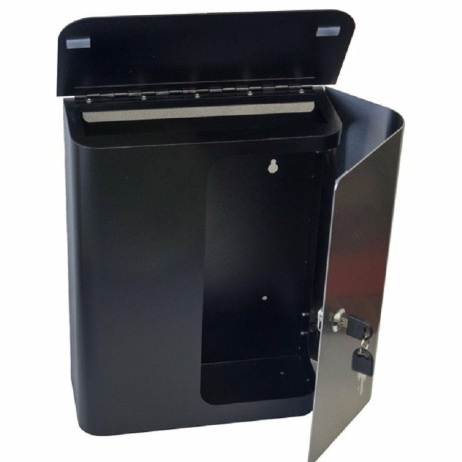 Mailboxes * Best Reviews Of Qualarc/Winfield Vista Locking Mailbox, Black/Gray