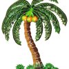 Outdoor Decor * Buy Tiki Coconut Tropical Palm Tree Haitian Metal Art