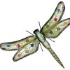 Outdoor Decor * Wholesale Design Toscano Oversized Metal Dragonfly Plaque