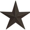 Outdoor Decor * Wholesale Kp Creek Gifts Black Barn Star, 24