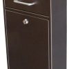 Mailboxes * Discount Prime Mailboxes Mail Boss Epoch Wall Mount Locking Security Drop Box, Bronze