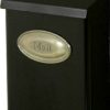 Mailboxes * Hot Sale Solar Group Gibraltar Dvk00000 Carlton Lockable Wall Mount Mailbox, Designer Series, Black