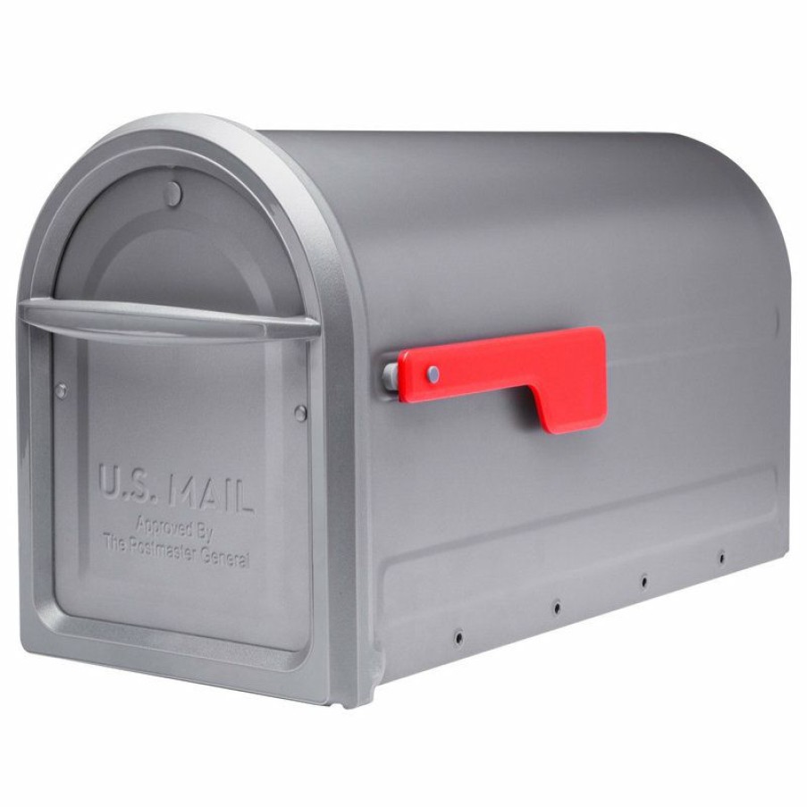 Mailboxes * Flash Sale Architectural Mailboxes 7900-2-R Mapleton Post Mount Mailbox Graphite