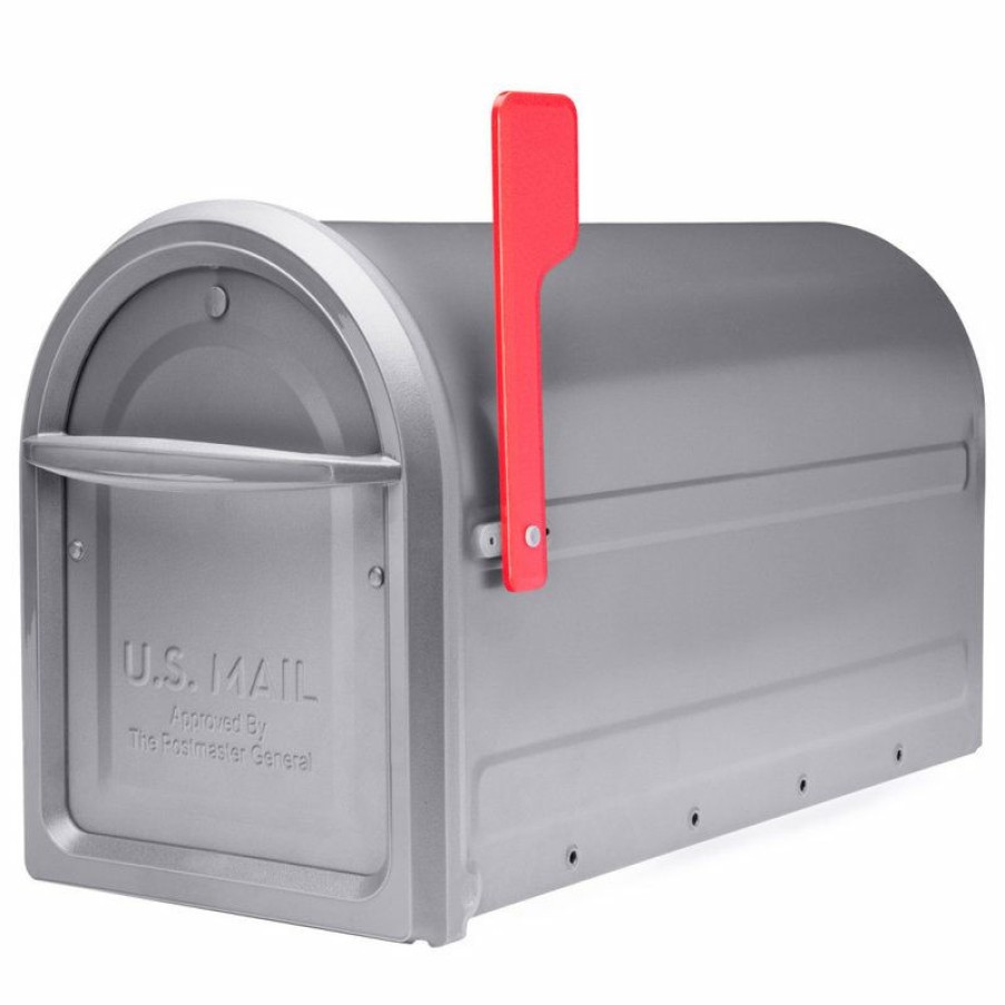 Mailboxes * Flash Sale Architectural Mailboxes 7900-2-R Mapleton Post Mount Mailbox Graphite