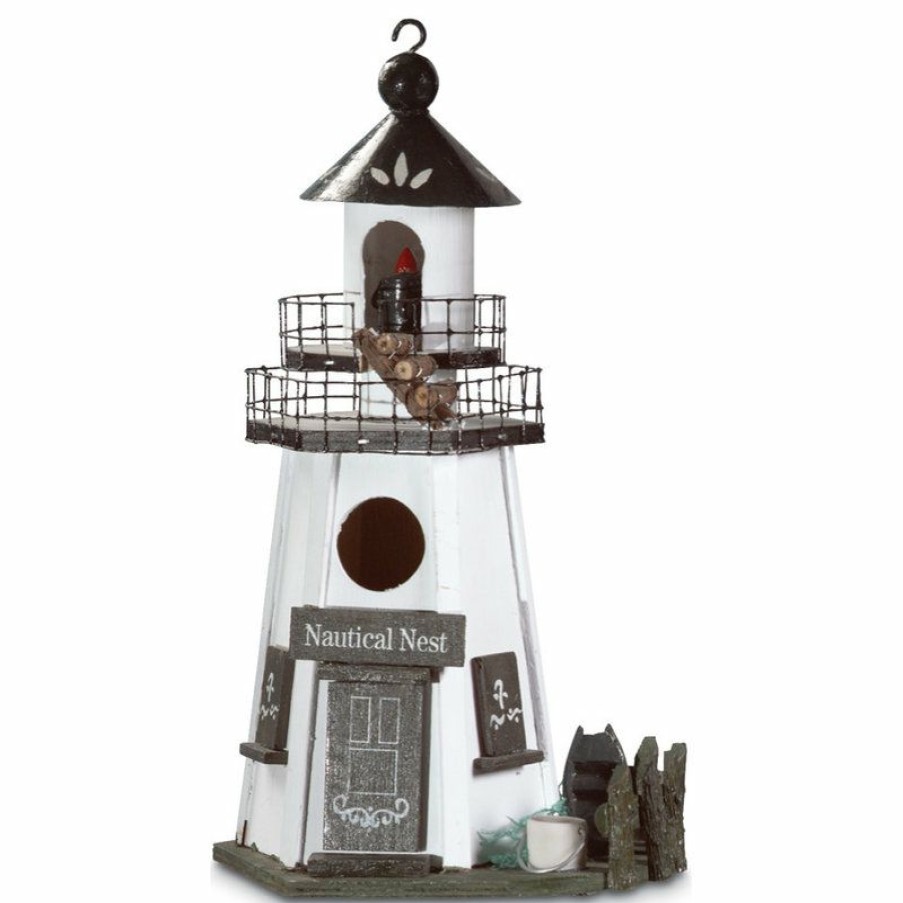 Outdoor Decor * New Songbird Valley "Nautical Nest" Birdhouse