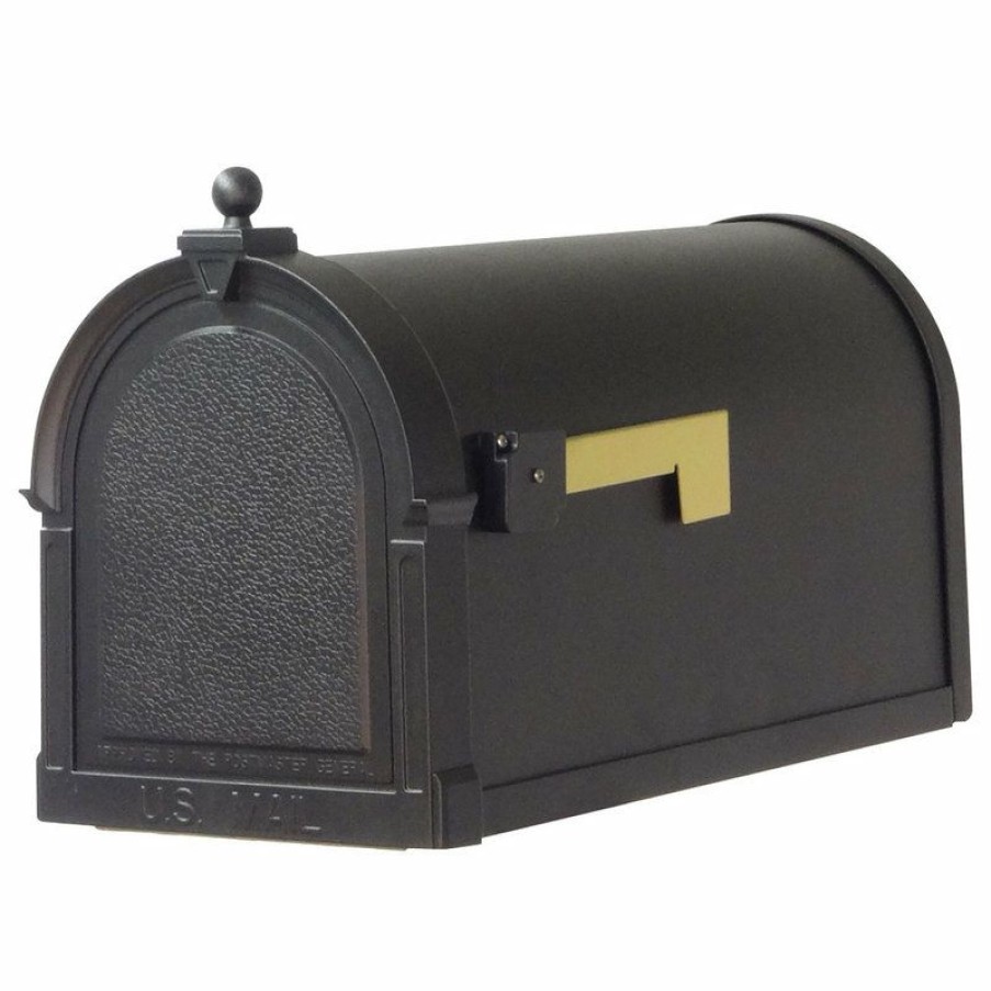 Mailboxes * Flash Sale Special Lite Products Company Berkshire Curbside Mailbox, Black