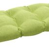 Outdoor Decor * Best Pirce Pillow Perfect Inc Baja Lime Green Wicker Loveseat Cushion