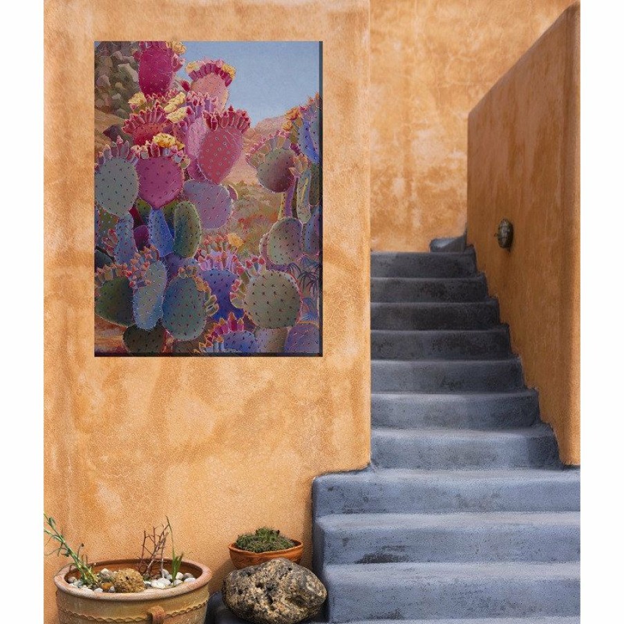 Outdoor Decor * Buy West Of The Wind Outdoor Art Painted Desert