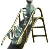 Outdoor Decor * Deals Spi Sliding Frogs Garden Sculpture