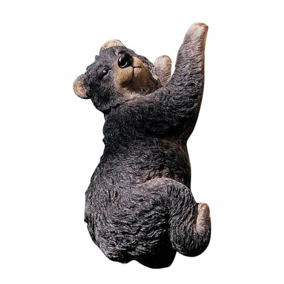 Outdoor Decor * Best Reviews Of Design Toscano Yonva The Climbing Black Bear Statue