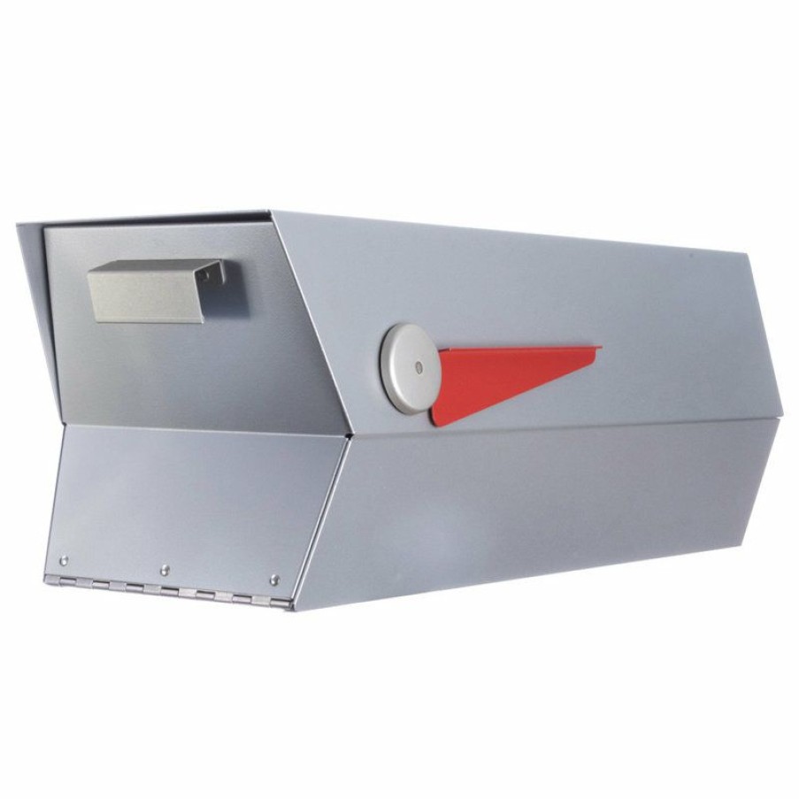 Mailboxes * New Modbox Usa, Inc. Modboxusa Mid-Century Modern Curbside Mailbox | One Color, Anodized Aluminum