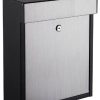 Mailboxes * Best Reviews Of Qualarc Woodlake Locking Mailbox, Black, Stainless Steel, Wf-P010