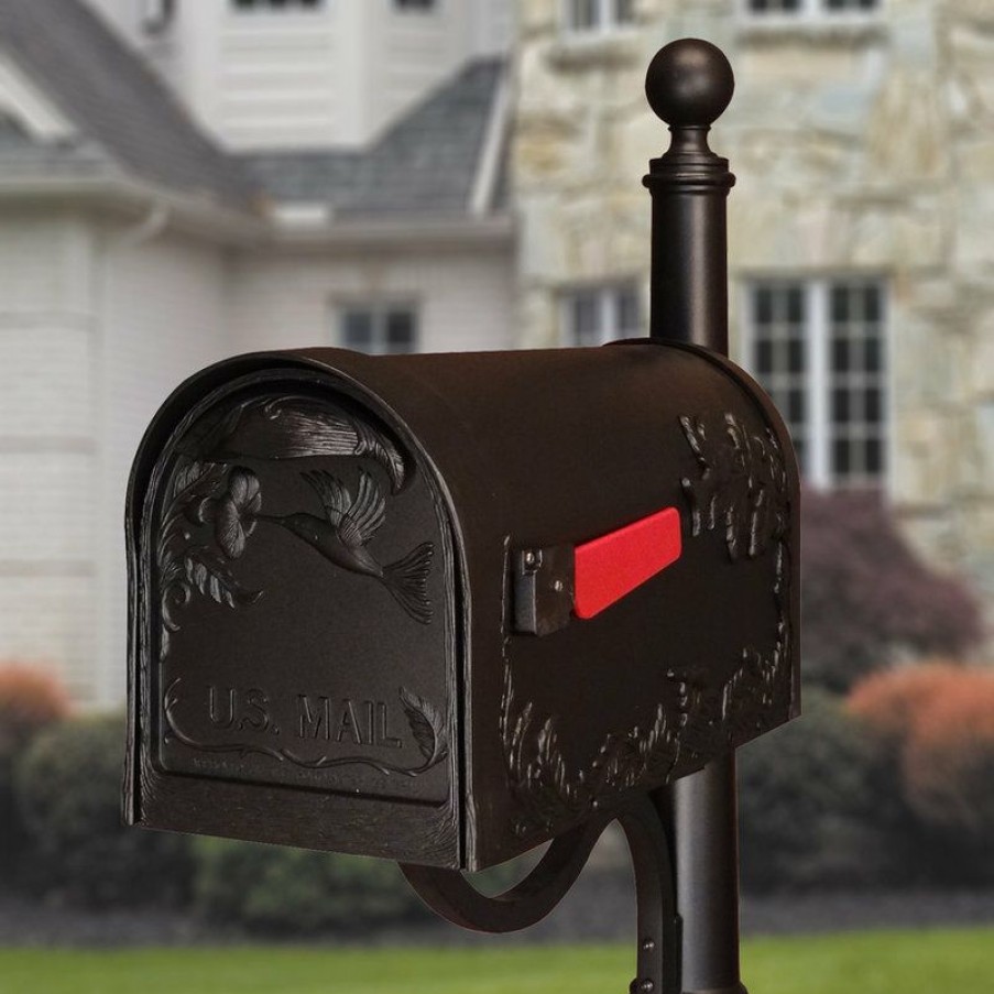 Mailboxes * Hot Sale Special Lite Products Company Hummingbird Curbside Mailbox, Copper