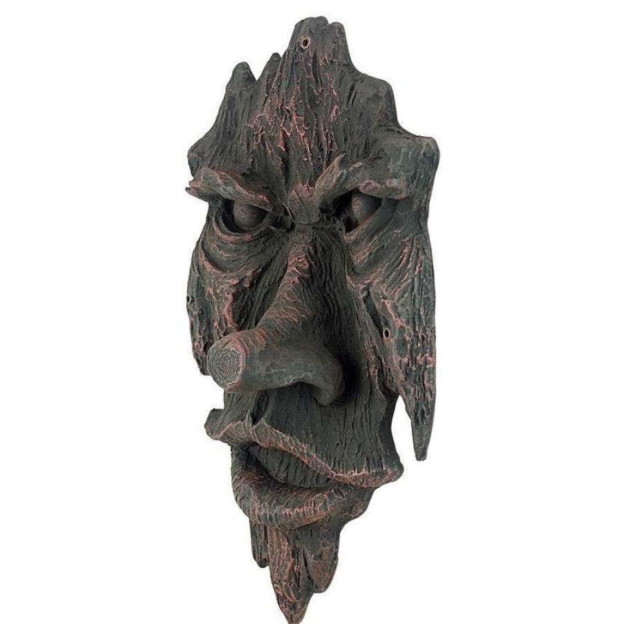 Outdoor Decor * Outlet Design Toscano Spirit Of Nottingham Woods Greenman Tree Sculpture